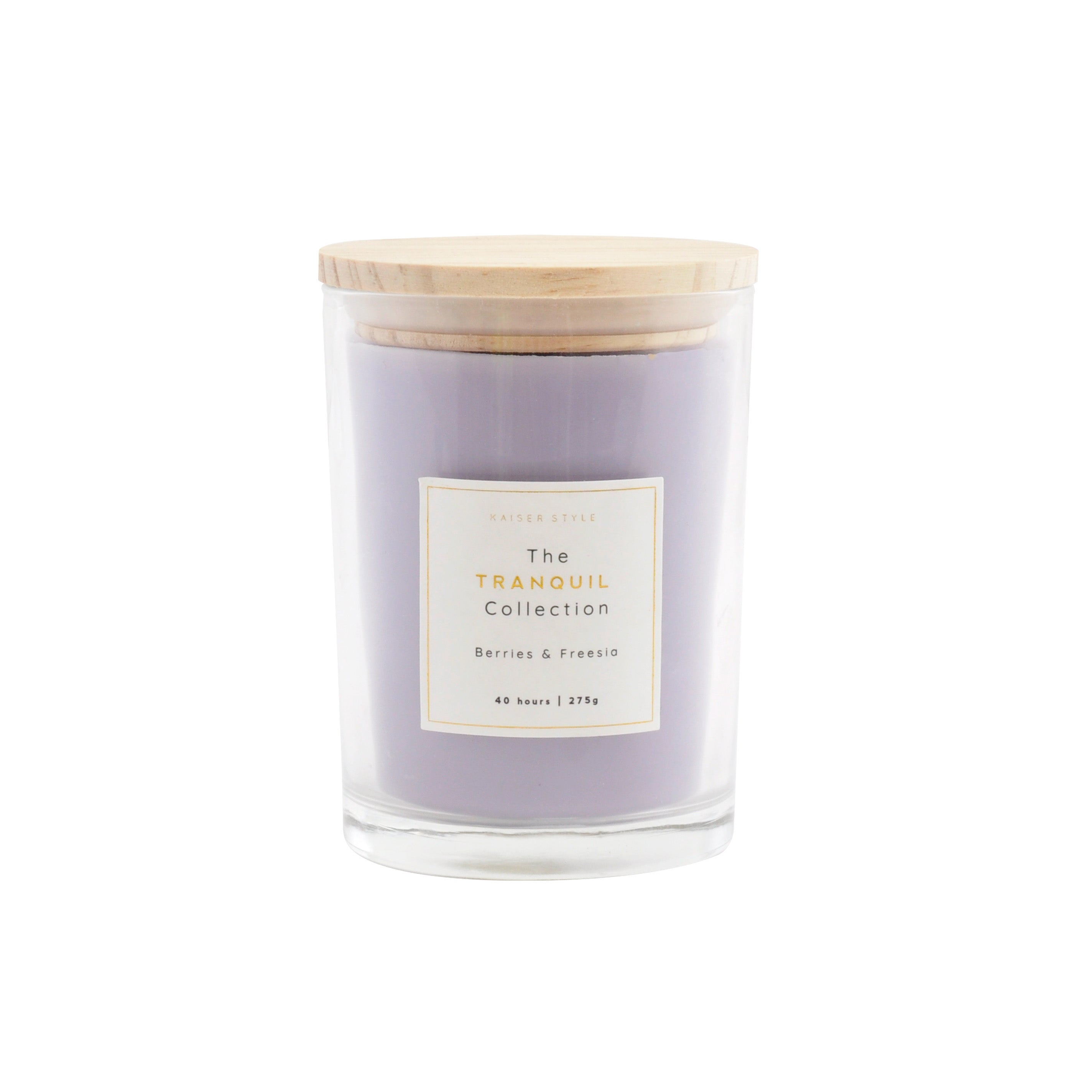 Candle Tranquil 40hr - BERRIES & FREESIA